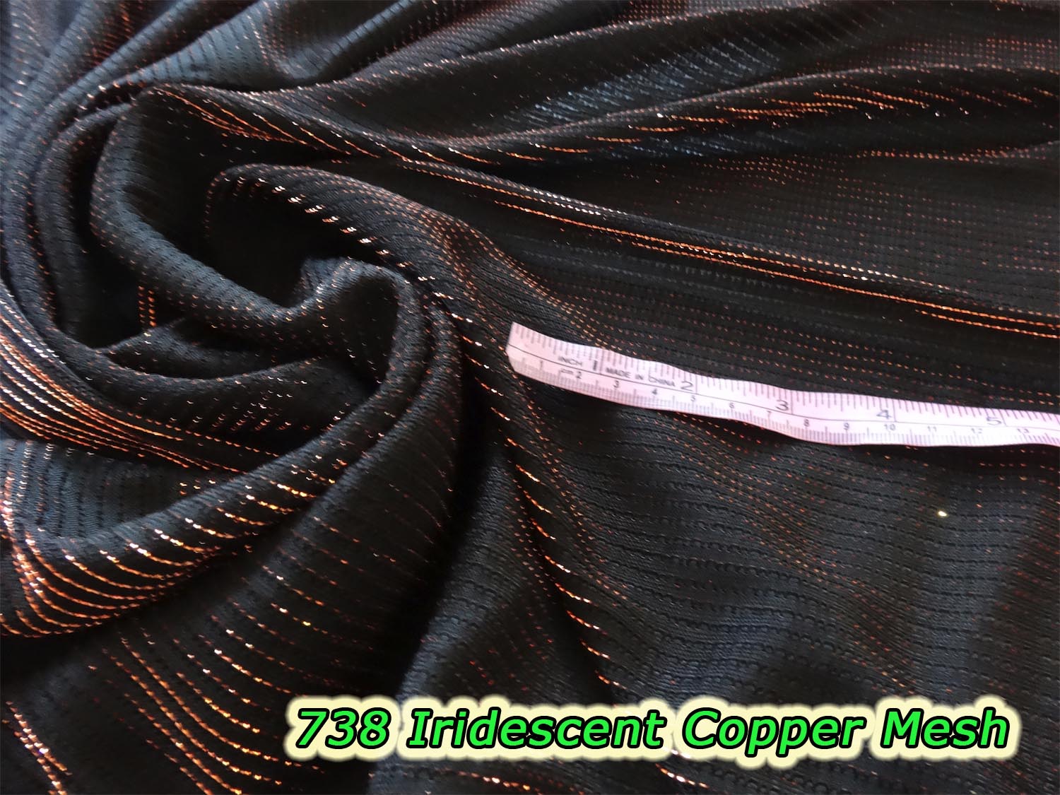 738 Iridescent Copper Mesh