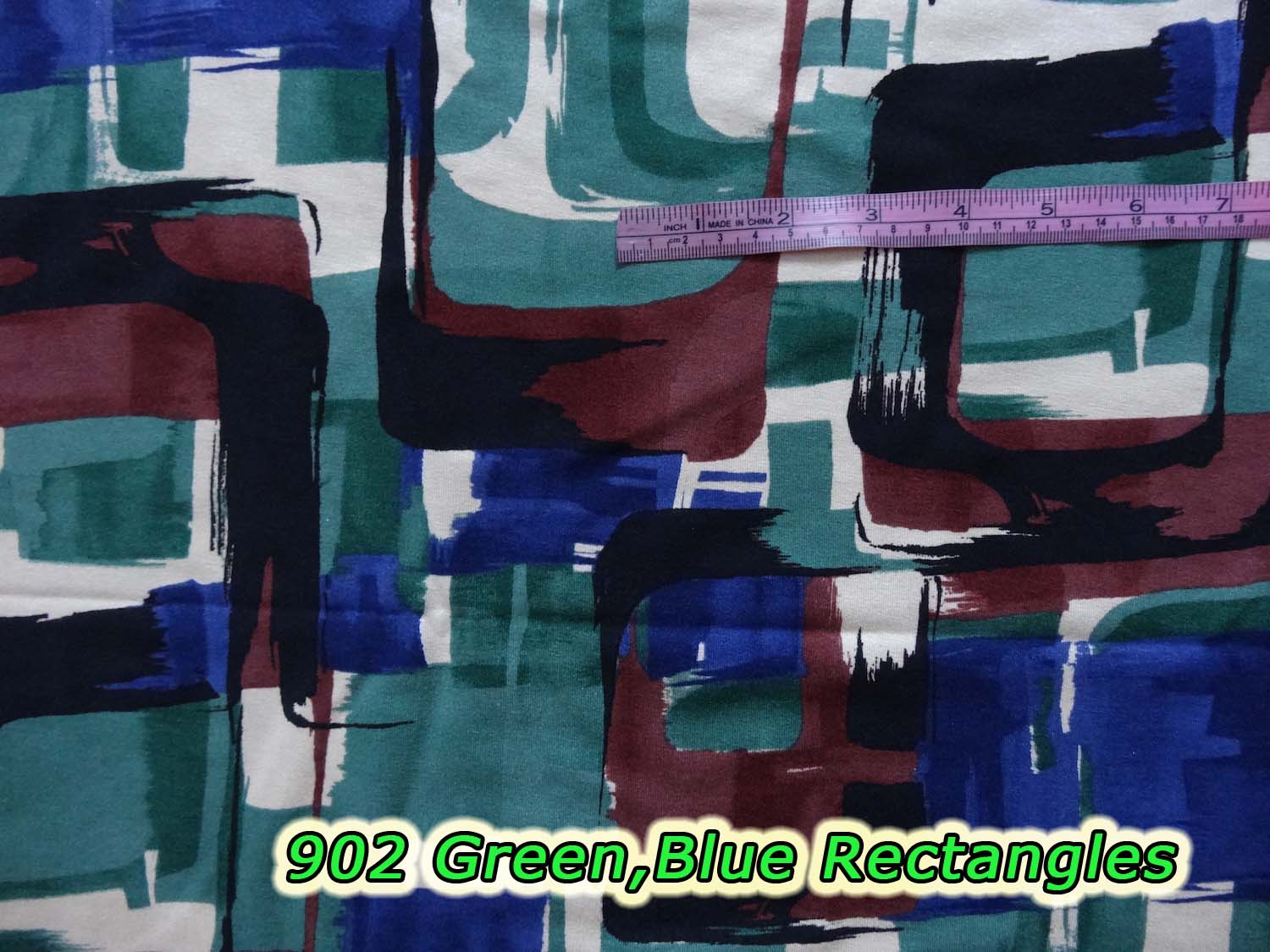 902 Green/Blue Rectangles
