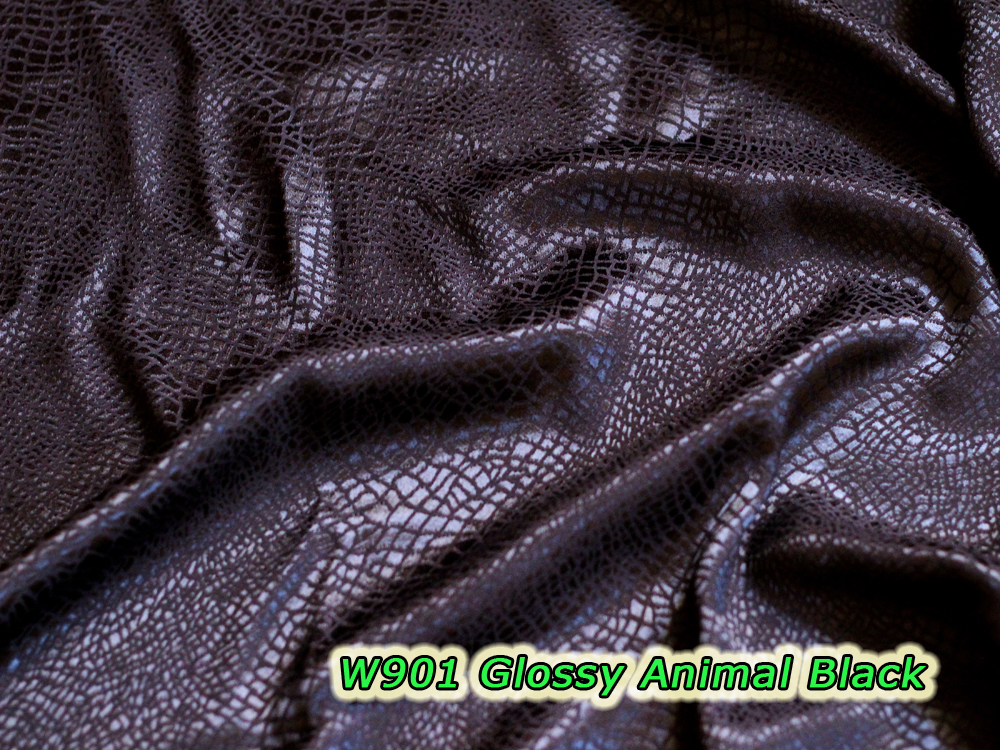 W901 Glossy Animal Black