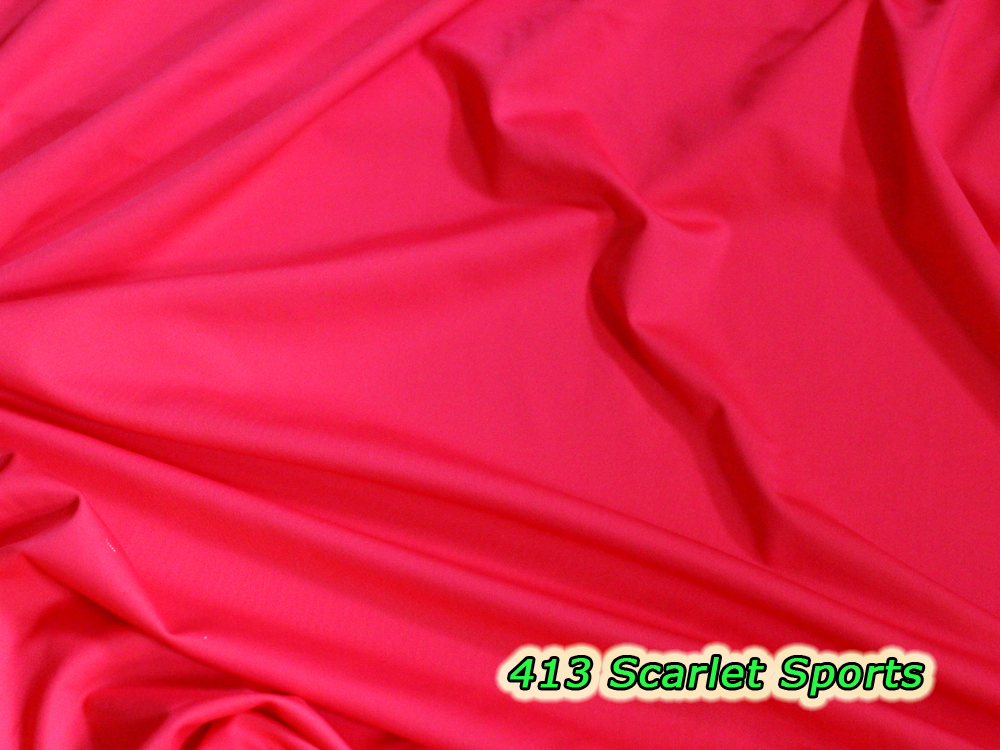 413 Scarlet Sports Knit