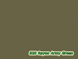 820 Rayon Army Green
