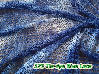 375 Tie-dye Blue Lace