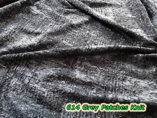 614 Grey Patches Knit
