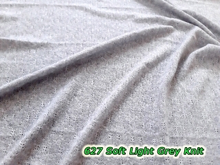 627 Soft Light Grey Knit