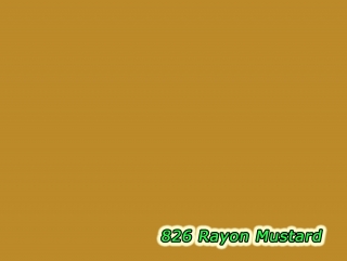 826 Rayon Mustard