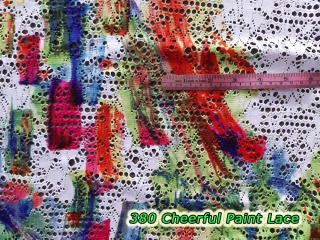 380 Cheerful Paint Lace