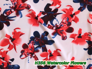 H356 Watercolor Flowers