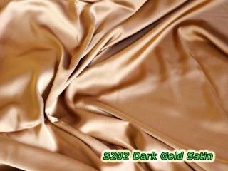 S202 Dark Gold Satin
