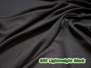 650 Lightweight Black Knit