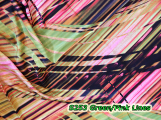S253 Green/Pink Lines